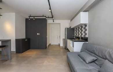 Imagem 2: Apartamento com 1 dormitório para locação em edifício icônico na Bela Vista - São Paulo/SP