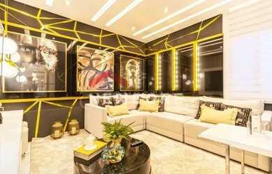 Imagem: A casa em condomínio possui 4 Dormitórios, 5 Banheiros, 4