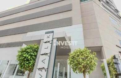 Imagem: O apartamento possui 1 Dormitório, 1 Banheiro, 1 Vaga na garagem