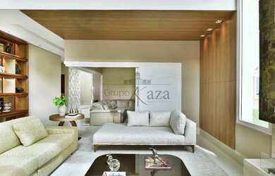 Imagem: A casa em condomínio possui 4 Dormitórios, 5 Banheiros, 5