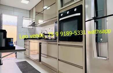 Imagem: A casa em condomínio possui 3 Dormitórios, 2 Banheiros, 3