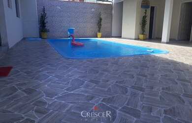 Imagem: A casa possui 5 Dormitórios, 2 Banheiros, 5 Vagas na garagem