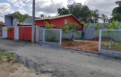 Imagem 4: Casa encontre-se em fase de alvenaria, na Estrada Roberto Burle Marx