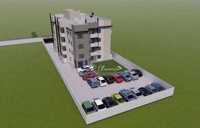 Imagem: O apartamento possui 3 Dormitórios, 1 Banheiro, 1 Vaga na garagem