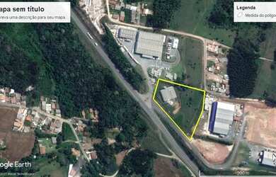 Imagem: O terreno possui 968.000m² de Área e está localizado em