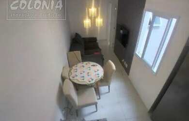 Imagem: O apartamento na cobertura possui 2 Dormitórios, 2 Banheiros