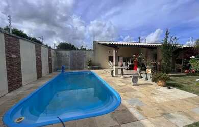 Imagem 2: CASA EM AQUIRAZ FAGUNDES. Piscina, Varanda, 140m² de Áreae3 Vagas na...