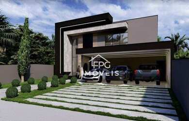 Imagem 1: Linda casa com 4 suítes em Cond, de Alto Padrão - Figueira Garden - Atibaia/SP