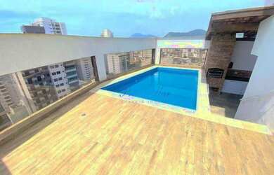 Imagem: O apartamento na cobertura possui 4 Dormitórios, 4 Banheiros