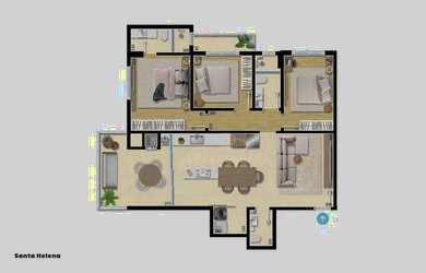 Imagem 12: Apartamento com 3 dormitórios à venda, 118 m² por R$ 1.648.000,00 -...