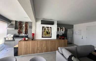 Imagem 4: Apartamento mobiliado para locação no Condomínio Oka Mamoré em Alphaville - SP