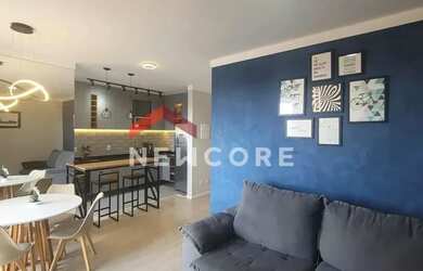 Imagem: O apartamento possui 3 Dormitórios, 2 Banheiros, 2 Vagas na