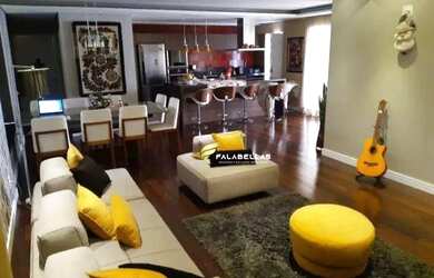 Imagem: O apartamento possui 3 Dormitórios, 4 Banheiros, 3 Vagas na