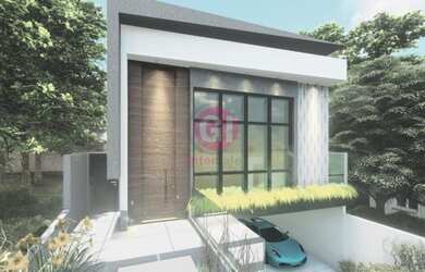 Imagem: A casa possui 3 Dormitórios, 3 Banheiros, 3 Vagas na garagem