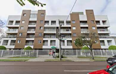 Imagem: O apartamento possui 1 Dormitório, 1 Banheiro, 1 Vaga na garagem