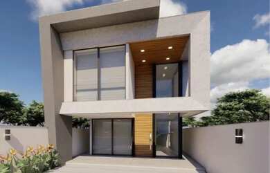 Imagem: A casa em condomínio possui 4 Dormitórios, 3 Banheiros, 3