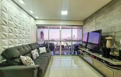 Imagem: O apartamento possui 3 Dormitórios, 4 Banheiros, 2 Vagas na