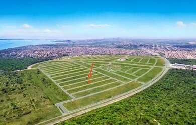 Imagem: O terreno possui 200m² de Área e está localizado em Santarenzinho