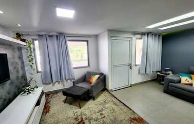 Imagem: A casa em condomínio possui 3 Dormitórios, 3 Banheiros, 2