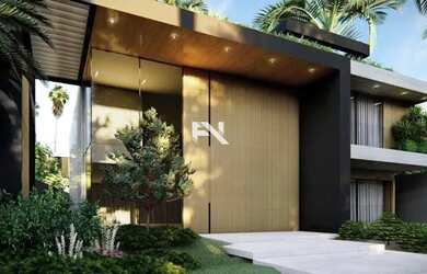 Imagem: A casa em condomínio possui 5 Dormitórios, 5 Banheiros, 5