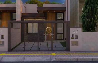 Imagem: A casa possui 2 Dormitórios, 2 Banheiros, 2 Vagas na garagem