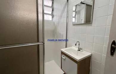Imagem 10: Alugar apartamento 1 quarto semi mobiliado no Gonzaga em Santos