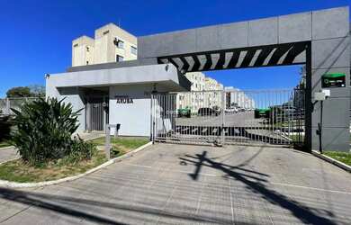 Imagem: O apartamento possui 2 Dormitórios, 1 Banheiro, 1 Vaga na garagem