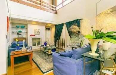 Imagem: O apartamento na cobertura possui 4 Dormitórios, 3 Banheiros