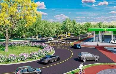 Imagem: O terreno possui 450m² de Área, Imóvel novo e está localizado