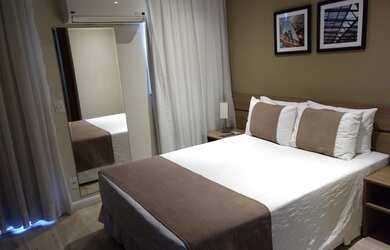 Imagem: O apartamento possui 1 Dormitório, 1 Banheiro, Imóvel mobiliado