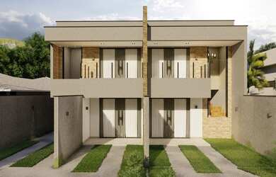 Imagem: A casa possui 2 Dormitórios, 1 Banheiro, 1 Vaga na garagem