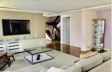 Imagem: O apartamento na cobertura possui 5 Dormitórios, 5 Banheiros