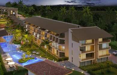 Imagem: O apartamento possui 1 Dormitório, 1 Banheiro, 1 Vaga na garagem