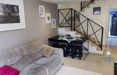 Imagem: A casa em condomínio possui 2 Dormitórios, 2 Banheiros, 1