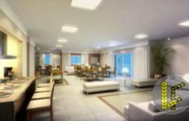 Imagem: O apartamento possui 2 Dormitórios, 1 Banheiro, 1 Vaga na garagem