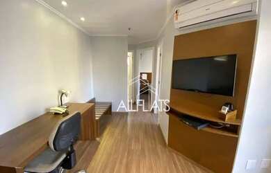 Imagem 3: Flat com 2 dormitórios para alugar, 52 m² por R$ 5.384/mês na Vila...