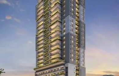 Imagem: O studio possui 1 Dormitório, 1 Banheiro e 26m² de Área e