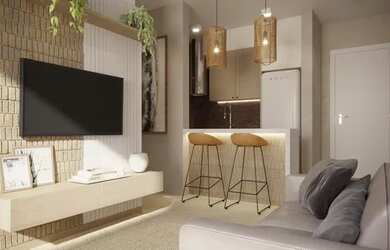 Imagem 12: A 250 METROS DA PRAIA. Piscina, Varanda, Imóvel novoe33m² de Área