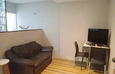 Imagem: O apartamento possui 1 Dormitório, 1 Banheiro, 37m² de Área