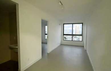 Imagem: O apartamento possui 1 Dormitório, 1 Banheiro, 1 Vaga na garagem