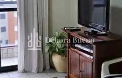 Imagem: O apartamento possui 1 Dormitório, 2 Banheiros, 1 Vaga na garagem