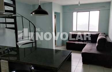 Imagem: O apartamento na cobertura possui 2 Dormitórios, 3 Banheiros