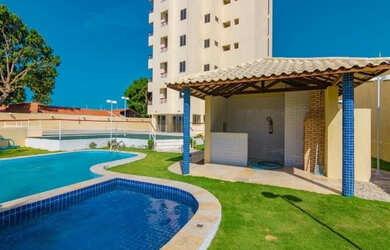 Imagem: O apartamento possui 3 Dormitórios, 2 Banheiros, 2 Vagas na