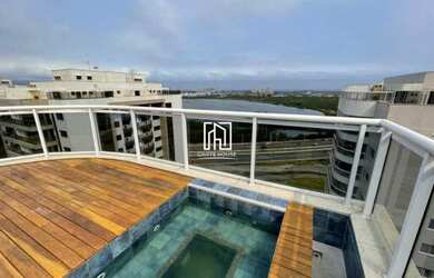 Imagem 4: COBERTURA - ILHA PURA. Piscina, Churrasqueira, Guarda roupae240m² de...