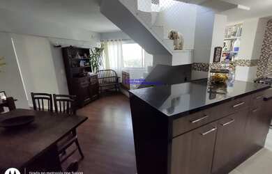 Imagem: O apartamento na cobertura possui 3 Dormitórios, 3 Banheiros