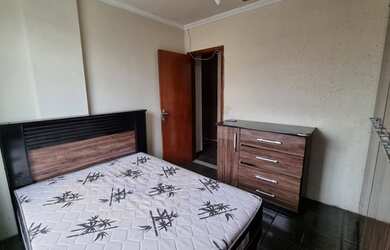 Imagem: O apartamento possui 1 Dormitório, 1 Banheiro, 1 Vaga na garagem