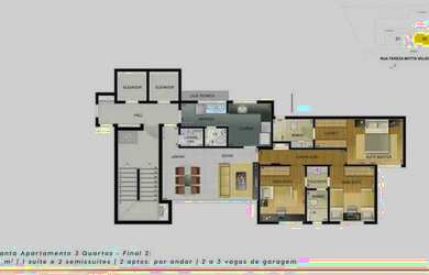 Imagem 8: 1 suíte com 2 semi no Buritis