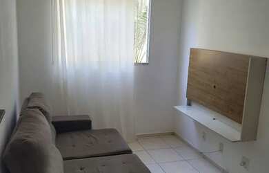 Imagem: O apartamento possui 2 Dormitórios, 1 Banheiro, 1 Vaga na garagem