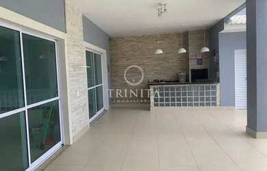 Imagem: A casa em condomínio possui 4 Dormitórios, 5 Banheiros, 3