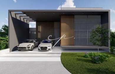 Imagem: A casa em condomínio possui 3 Dormitórios, 4 Banheiros, 4